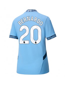 Manchester City Bernardo Silva #20 Zenski Domaci Dres 2024-25 Kratak Rukavima